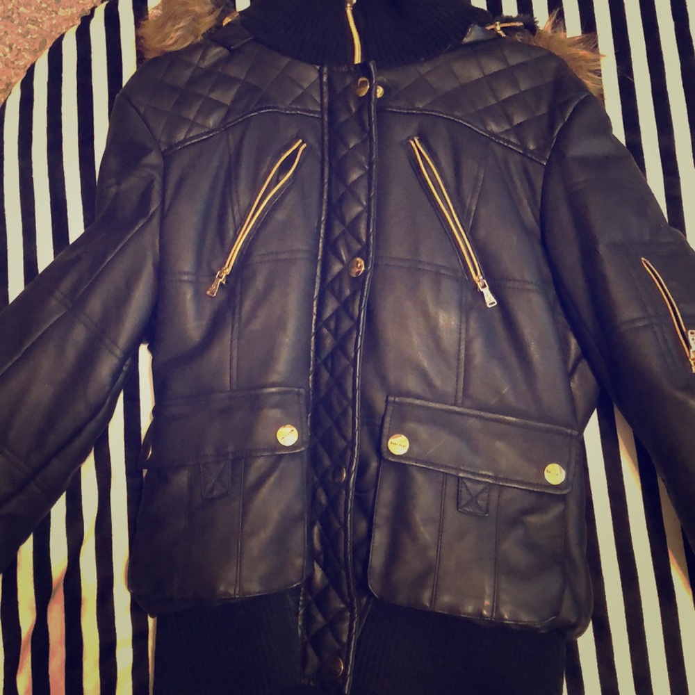 Baby Phat Coat w/ fur hood